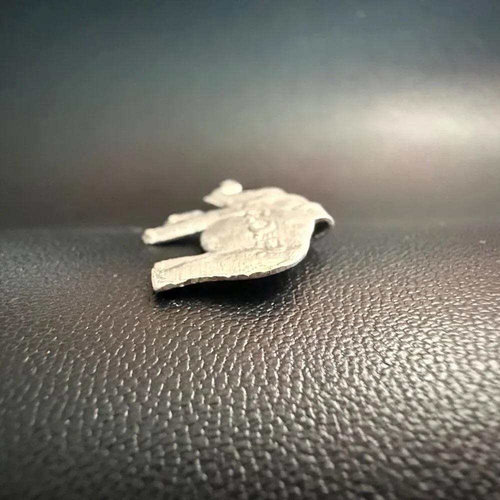 Vintage 1930's GOP Elephant Presidential Foldback Aluminum Pin Collectible